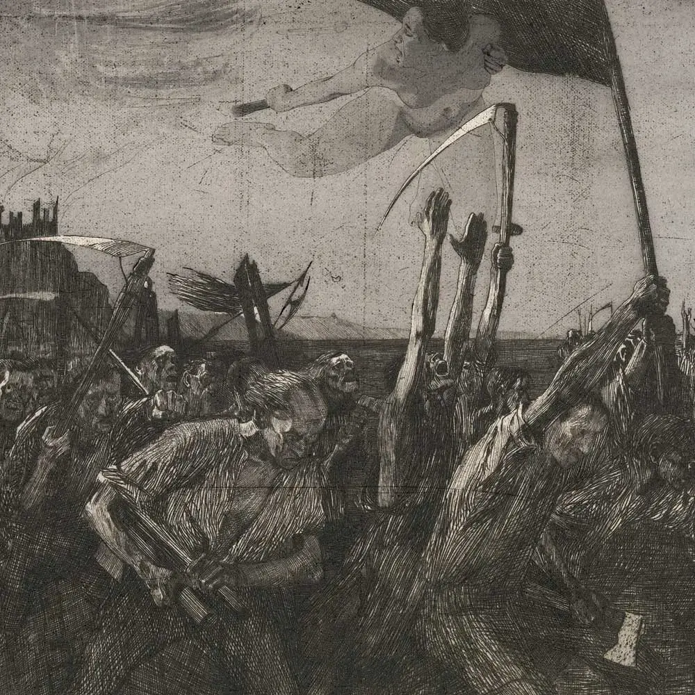 PANZERFAUST · The Suns Of Perdition · Chapter II: Render Unto Eden | CLEAR LP (Black Metal Vinyl) · Bild 1