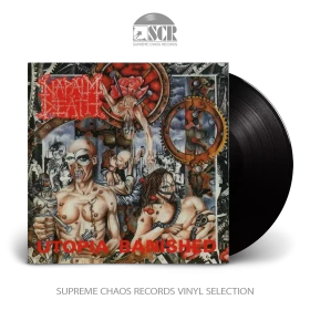 NAPALM DEATH · Utopia Banished (FDR Remaster) | BLACK LP (Grindcore Vinyl)