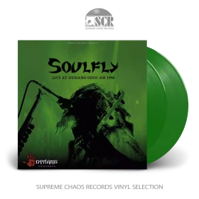 SOULFLY · Live At Dynamo Open Air 1998 | GREEN 2LP (Thrash Metal Vinyl)
