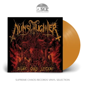 NUNSLAUGHTER · Satanic Chaos Legions | ORANGE LP (Death Metal/Black Metal/Thrash Metal Vinyl)