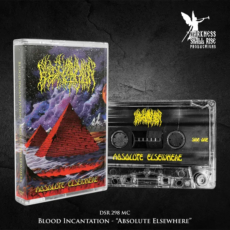 BLOOD INCANTATION · Absolute Elsewhere | CLEAR TAPE (Progresssive Metal/Death Metal/Progressive Rock Tapes)