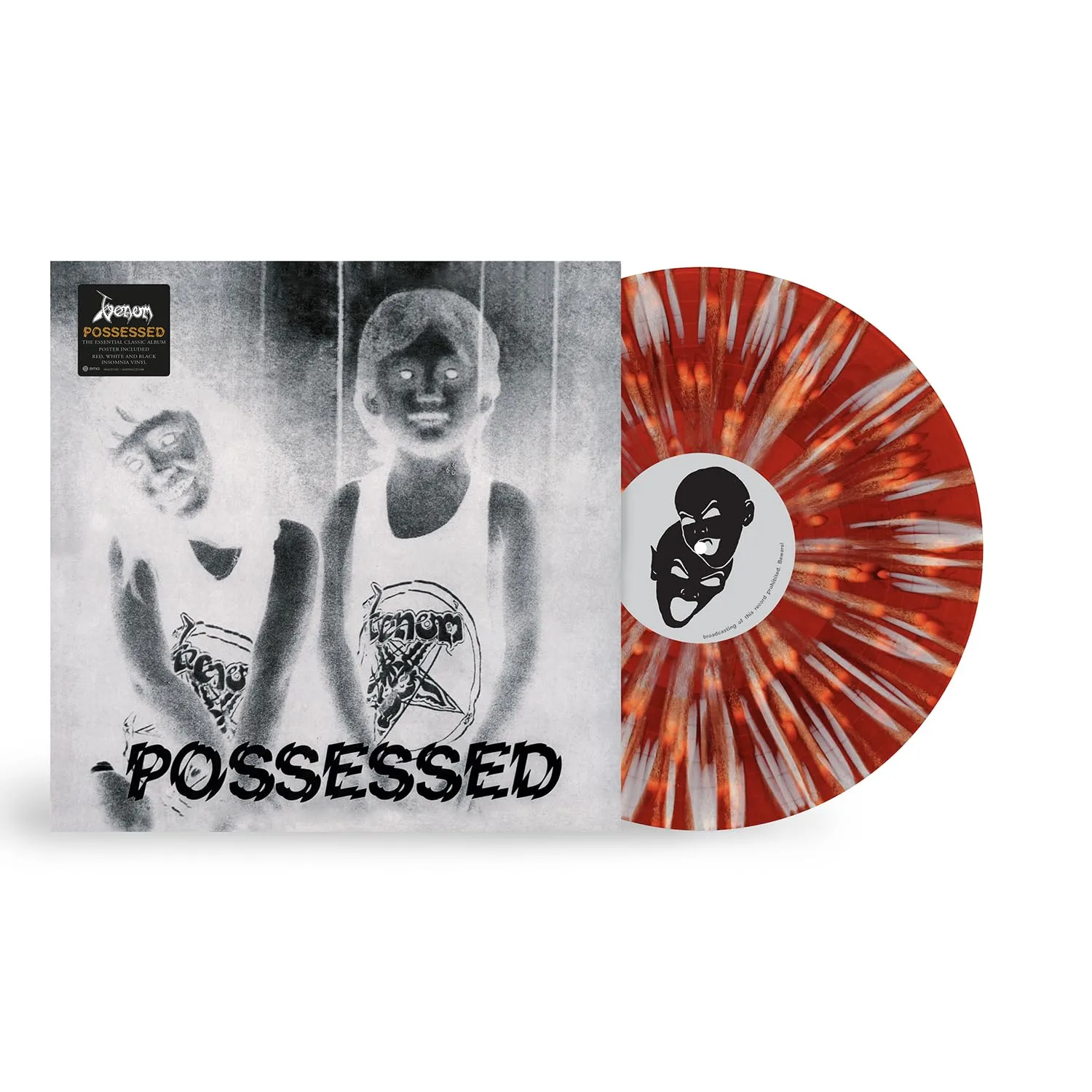 VENOM - Possessed [RED/BLACK/WHITE INSOMNIA LP] (Heavy Metal Vinyl) · Bild 2