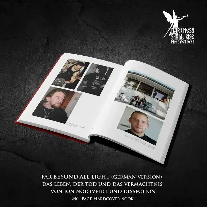 JON NÖDTVEIDT / DISSECTION · Far Beyond All Light - Das Leben, der Tod und das Vermächtnis von Jon Nödtveidt und Dissection (German) | HARDCOVER BOOK (Black Metal/Death Metal Books) · Bild 2