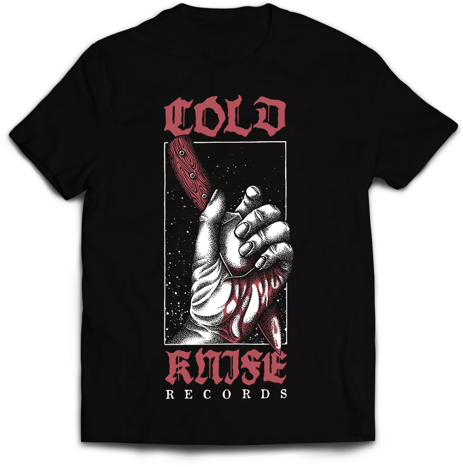COLD KNIFE RECORDS · Logo | T-SHIRT (Heavy Metal Clothes)