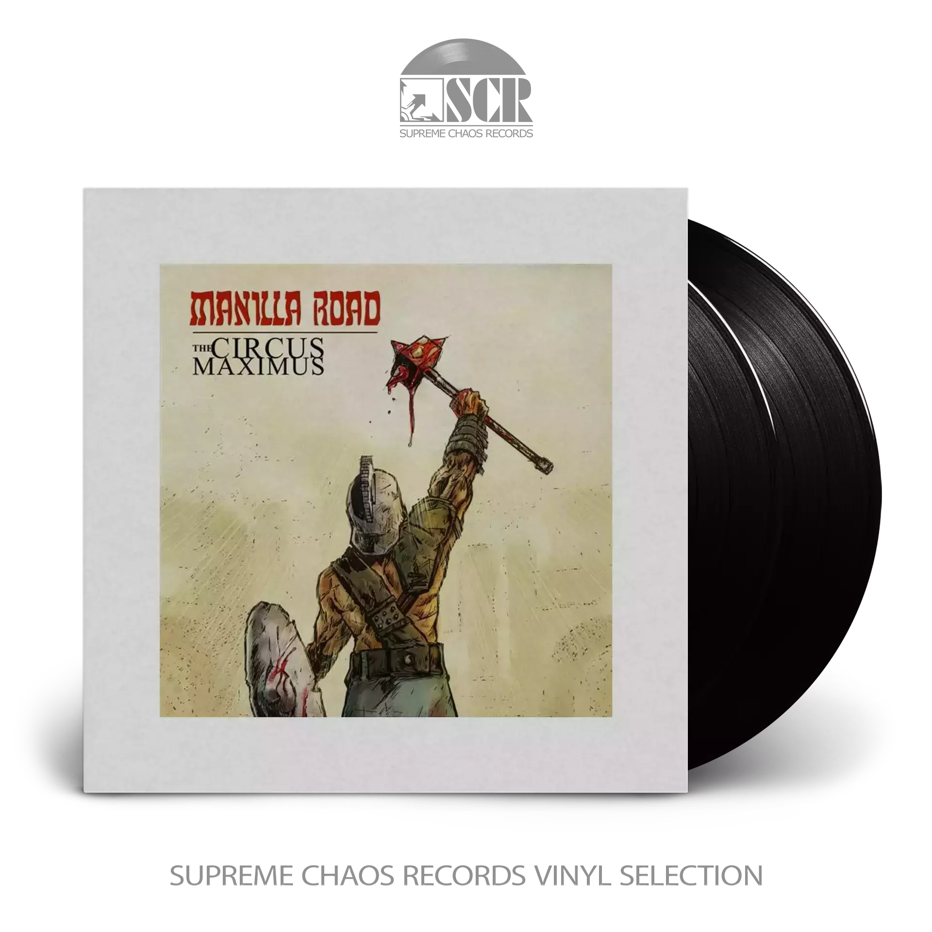 MANILLA ROAD · The Circus Maximus | BLACK DLP (Heavy Metal Vinyl)