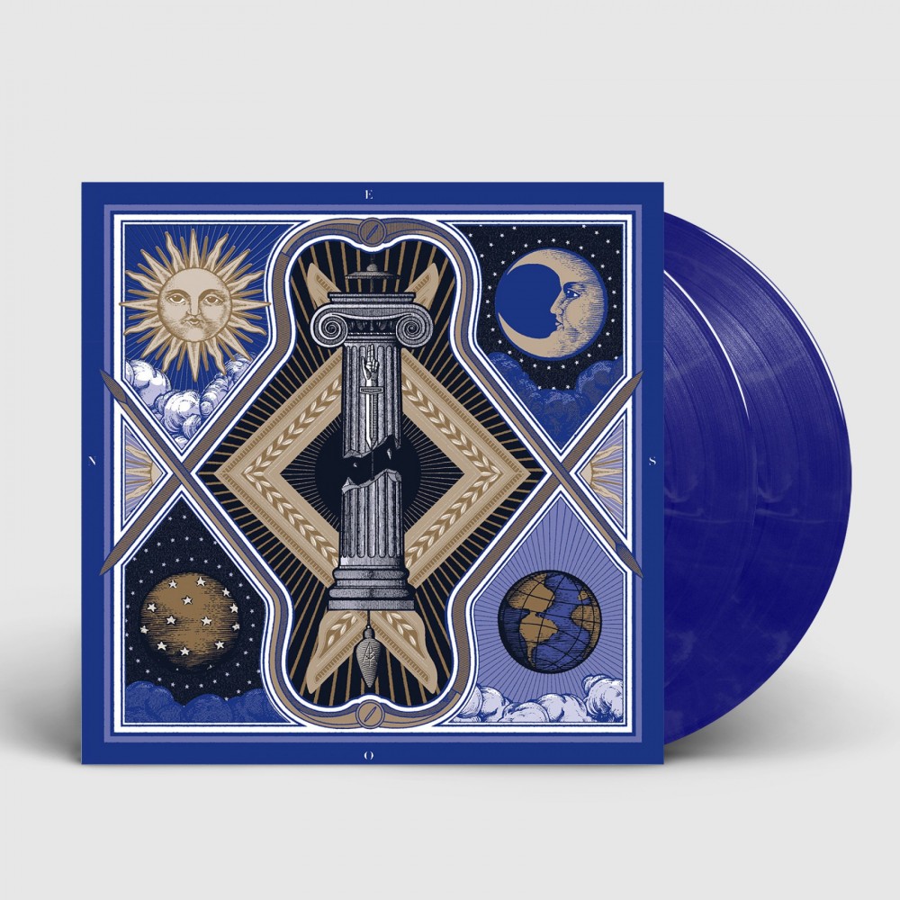 DÉLUGE · Ægo Templo | BLUE/WHITE/BLACK 2LP (Black Metal Vinyl)