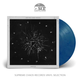 DER WEG EINER FREIHEIT · Unstille (B-Stock) | CLEAR/RED/BLUE LP (Black Metal Vinyl)