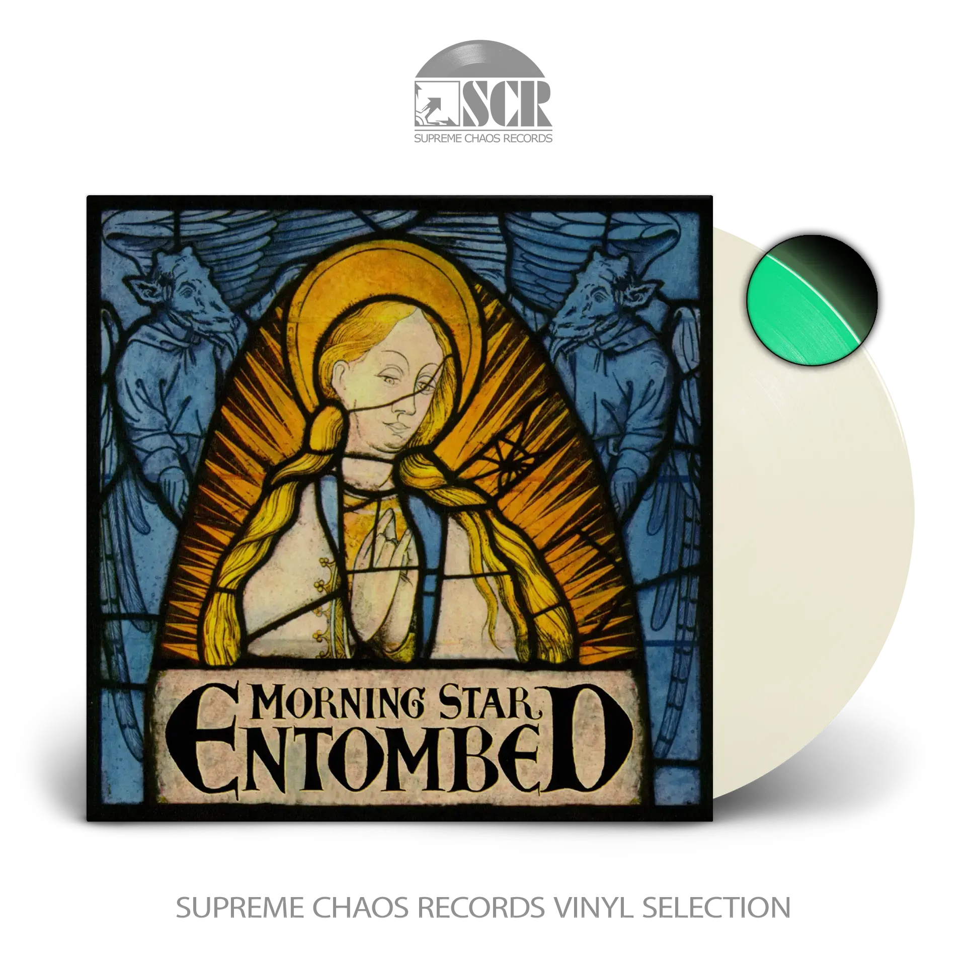 ENTOMBED - Morning Star [GLOW IN THE DARK LP] (Death Meetal Vinyl)