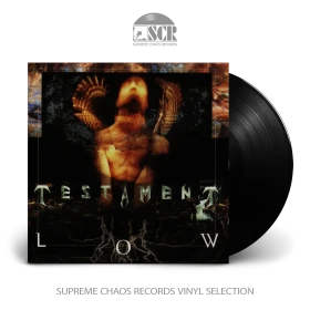 TESTAMENT · Low | BLACK LP (Thrash Metal/Heavy Metal Vinyl)