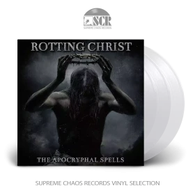 ROTTING CHRIST · The Apocryphal Spells | CRYSTAL TRANSPARENT 3LP (Black Metal Vinyl)