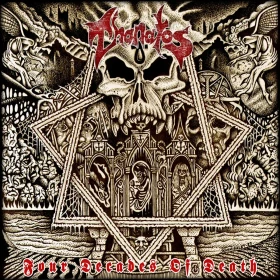 THANATOS · Four Decades Of Death | BLACK LP+DVD (Death Metal Vinyl) · Bild 1