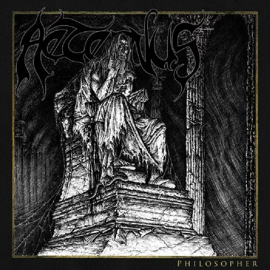 AETERNUS · Philosopher | RED LP (Dark Metal Vinyl) · Bild 1
