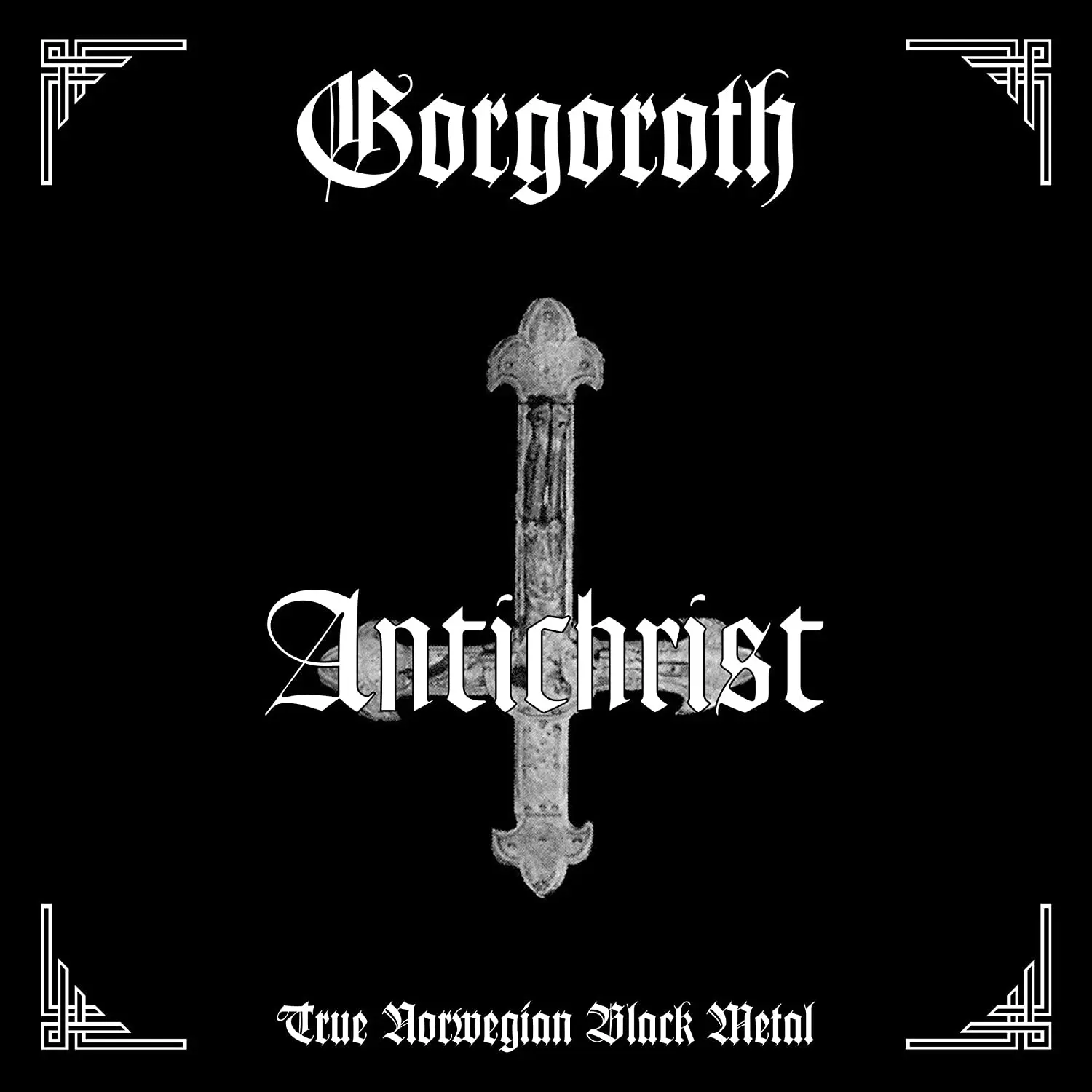 GORGOROTH · Antichrist | WHITE/BLACK SPLIT LP (Black Metal Vinyl) · Bild 1