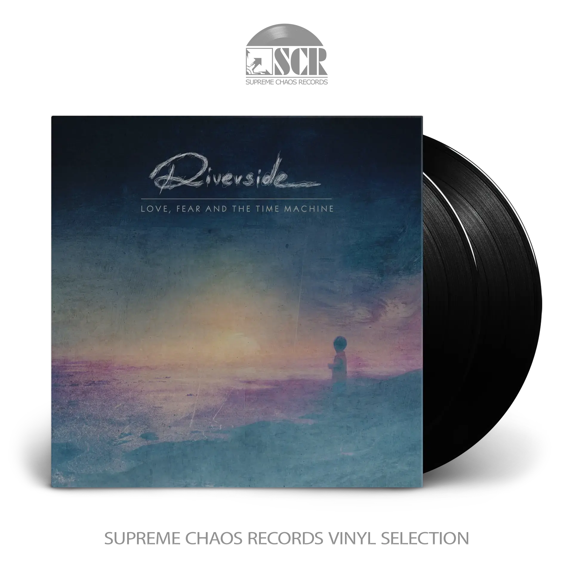 RIVERSIDE · Love, Fear And The Time Machine | BLACK 2LP (Progressive Rock Vinyl)