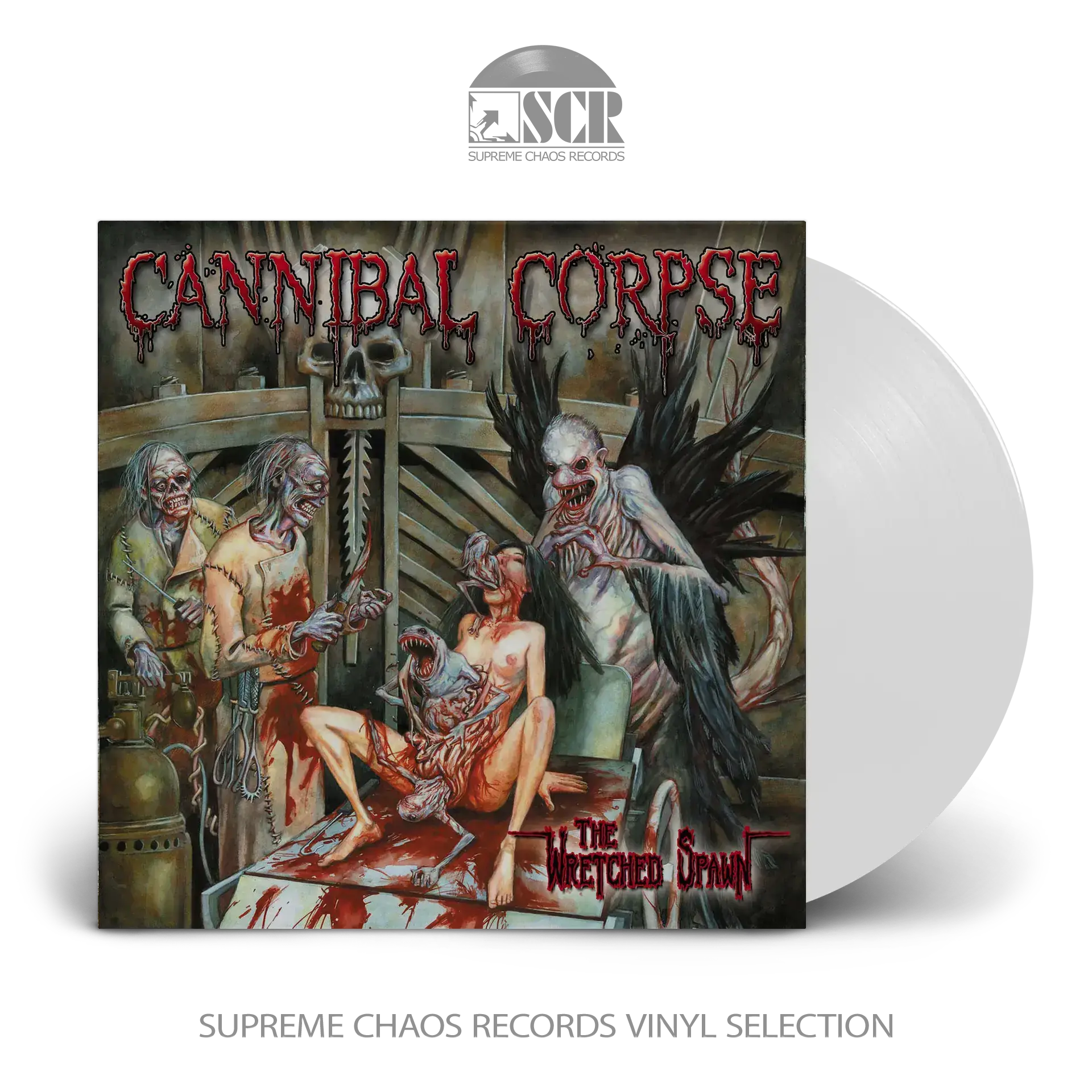 CANNIBAL CORPSE · The Wretched Spawn | WHITE LP (Death Metal Vinyl)