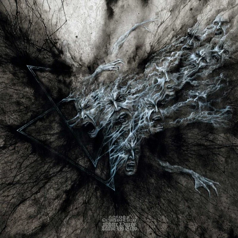 HORNS OF DOMINATION · Where Voices Leave No Echo | BLACK LP (Black Metal/Death Metal Vinyl) · Bild 1