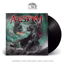 ALESTORM · Back Through Time | BLACK LP (Pirate Metal Vinyl)