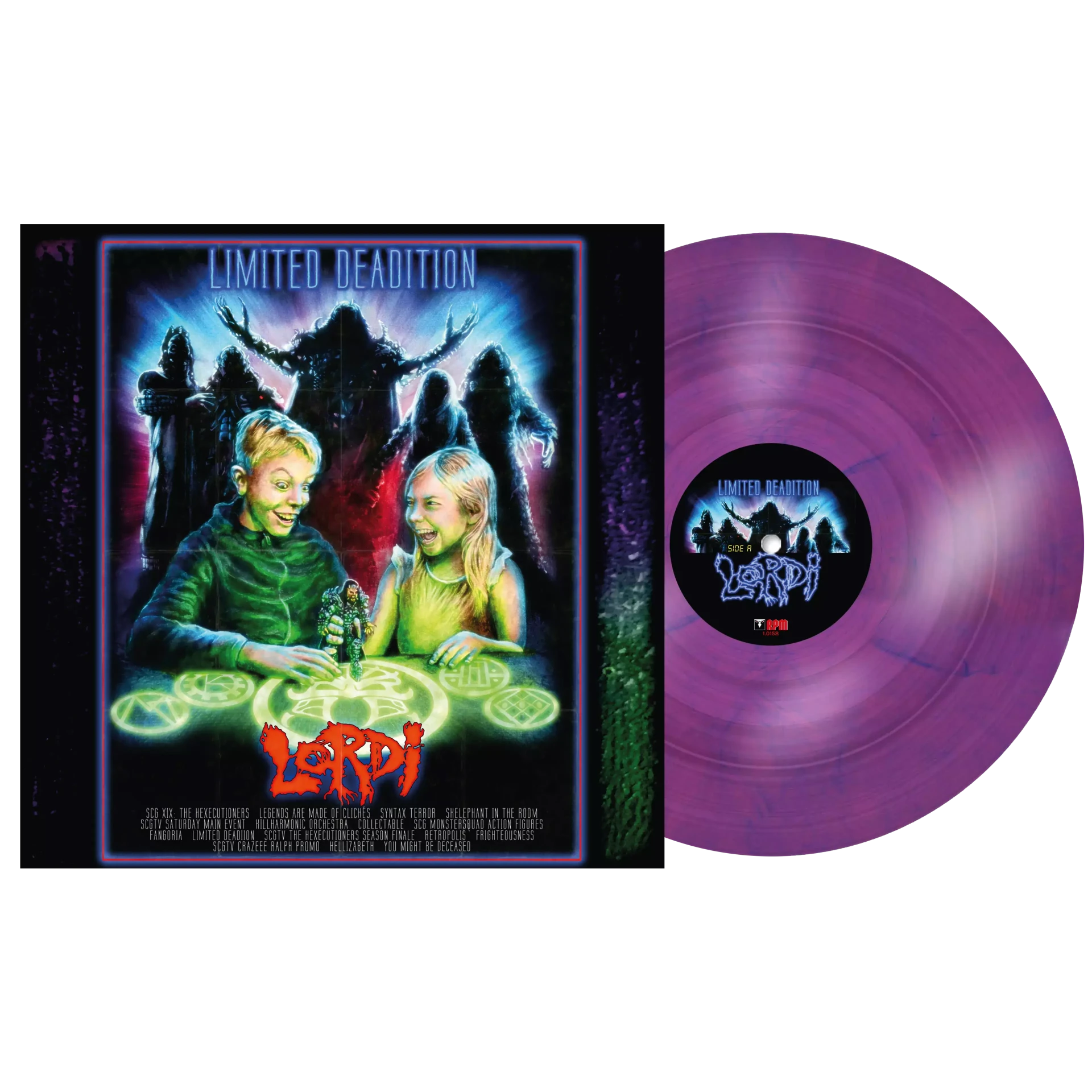 LORDI · Limited Deadition | PINK/BLUE MARBLED LP (Heavy Metal Vinyl)