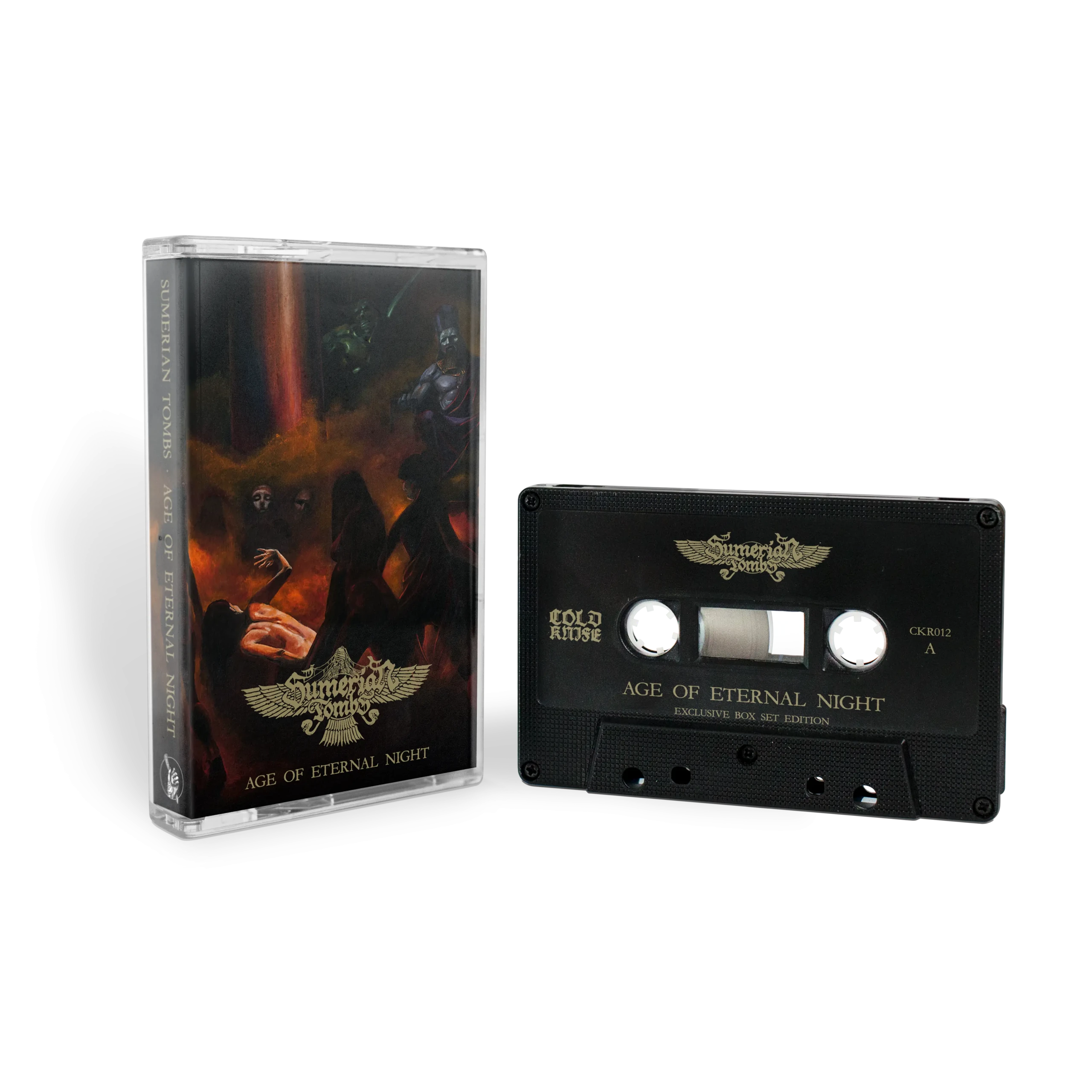 SUMERIAN TOMBS - Age of Eternal Night/As Sumer Thrones At Night · WOODEN TAPE BOX (Black Metal/Death Metal Tapes) · Bild 2
