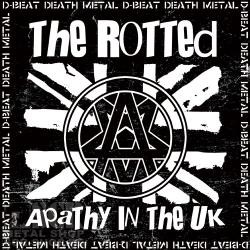 THE ROTTED · Apathy In The UK | LTD. 7" EP (Crust/Punk Vinyl)