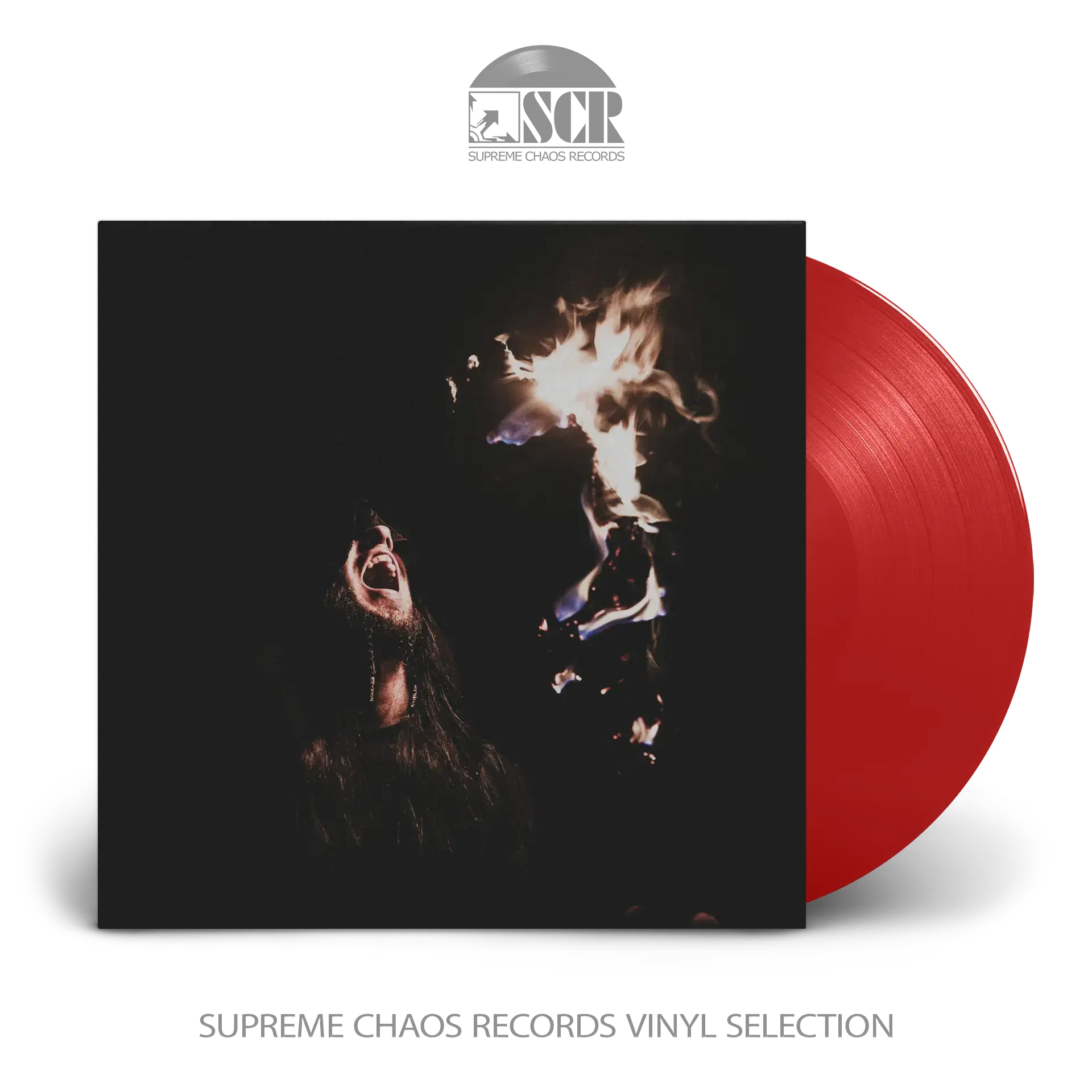 UADA · Interwoven | TRANSLUCENT RED LP (Black Metal Vinyl)