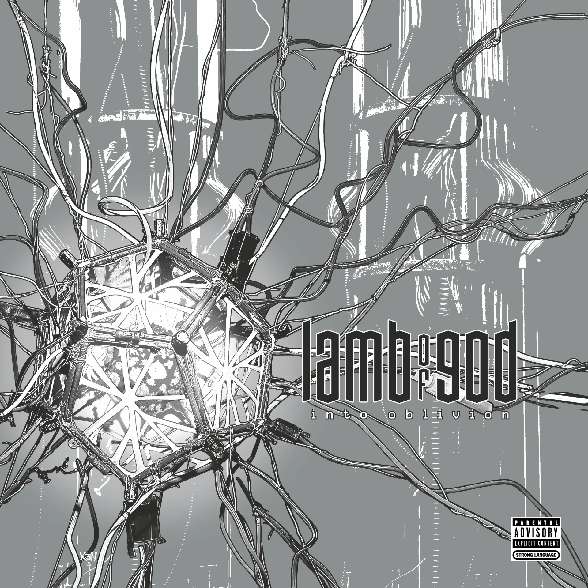 LAMB OF GOD · Into Oblivion | OLIVE/WHITE SPLATTER LP (Heavy Metal Vinyl) · Bild 1