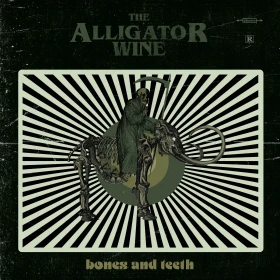 THE ALLIGATOR WINE · Bones And Teeth | MARBLED LP (Psychedelic Rock/Alternative Rock Vinyl) · Bild 2