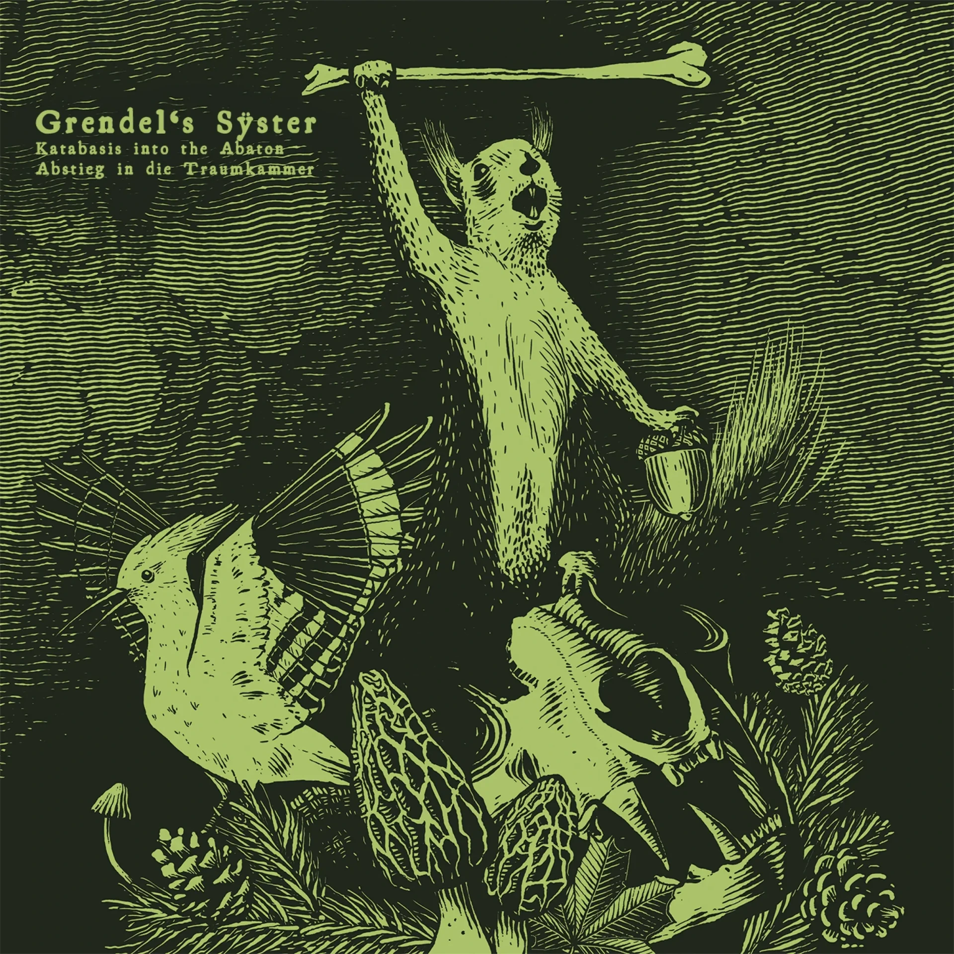 GRENDEL'S SŸSTER - Katabasis Into The Abaton · BLACK LP · Bild 1 GRENDEL'S SŸSTER - Katabasis Into The Abaton · BLACK LP (Heavy Metal Vinyl) · Bild 1