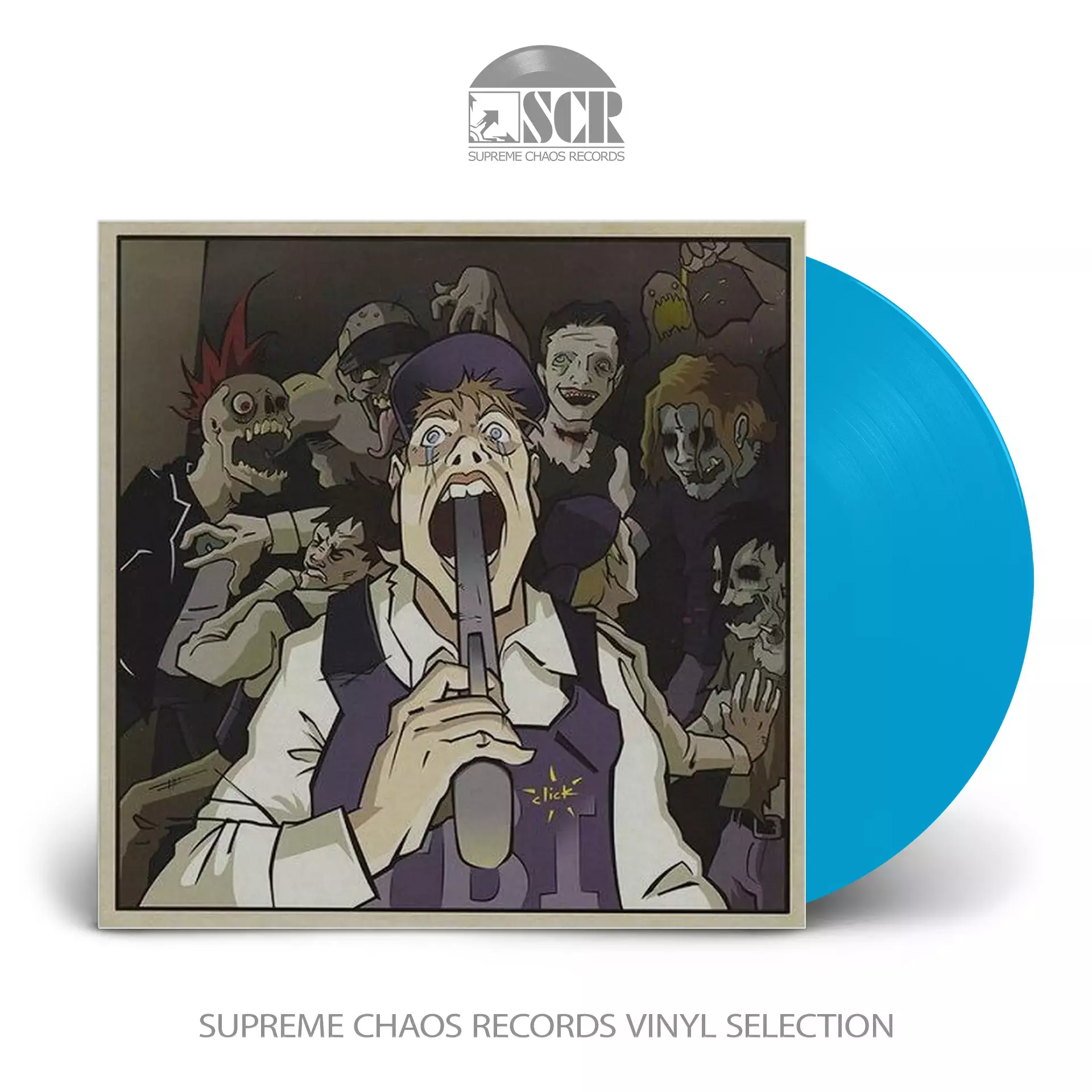 SPEED'N'SPIKES - Vol.5: Avenger Of Blood / Witchaven · TRANSPARENT BLUE 7" EP ( Vinyl)