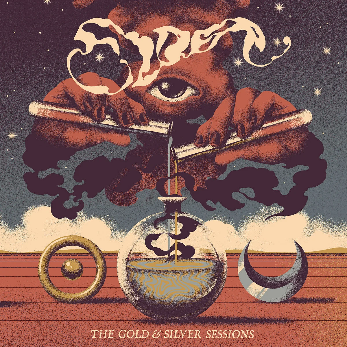 ELDER · The Gold & Silver Sessions | BLUE CLOUDY LP (Psychedelic Rock Vinyl) · Bild 1