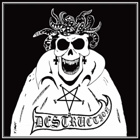 DESTRUCTION - Bestial Invasion of Hell [BLACK/WHITE LP] (Thrash Metal Vinyl) · Bild 1