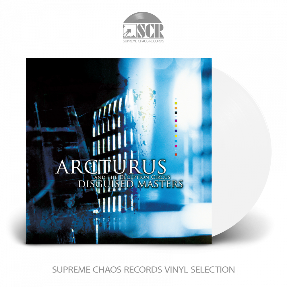 ARCTURUS · Disguised Masters | WHITE LP (Rock/Ambient/Pop Vinyl)