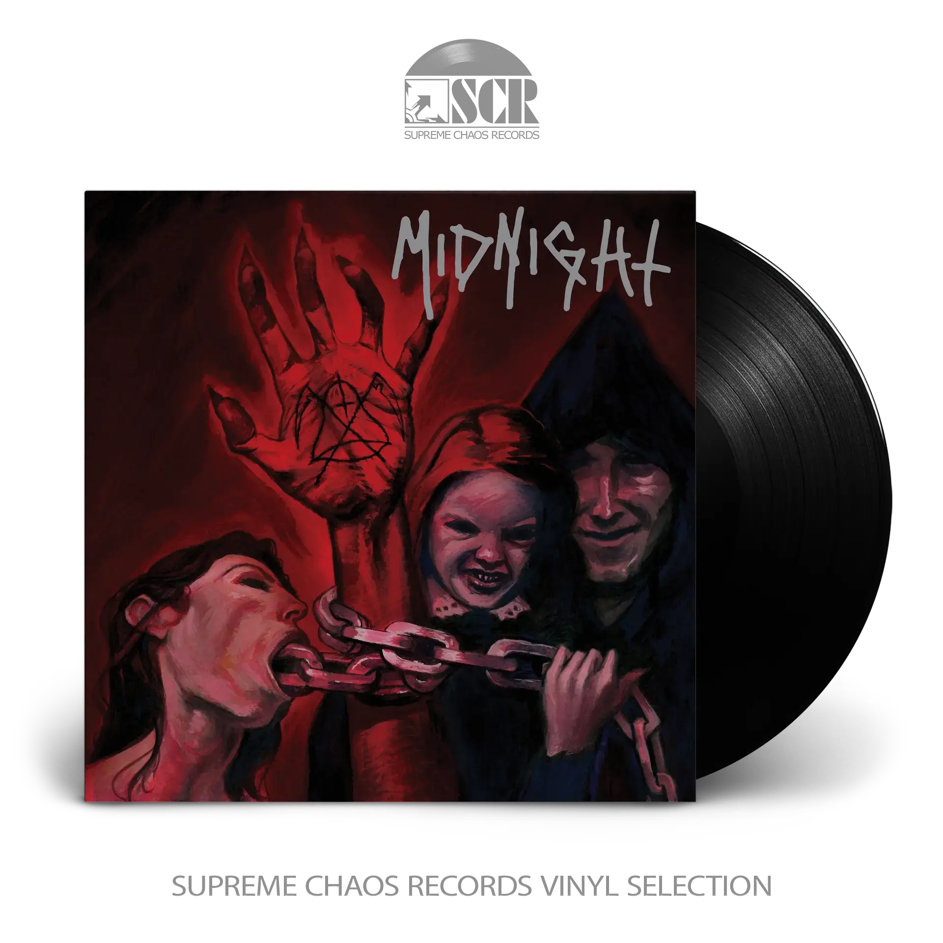 MIDNIGHT · No Mercy For Mayhem | BLACK LP (Thrash Metal/Black Metal Vinyl)
