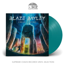 BLAZE BAYLEY · Circle Of Stone | BLUE LP (Heavy Metal Vinyl)