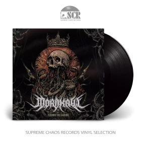 MORDKAUL · Feeding The Machine | BLACK LP (Death Metal Vinyl)