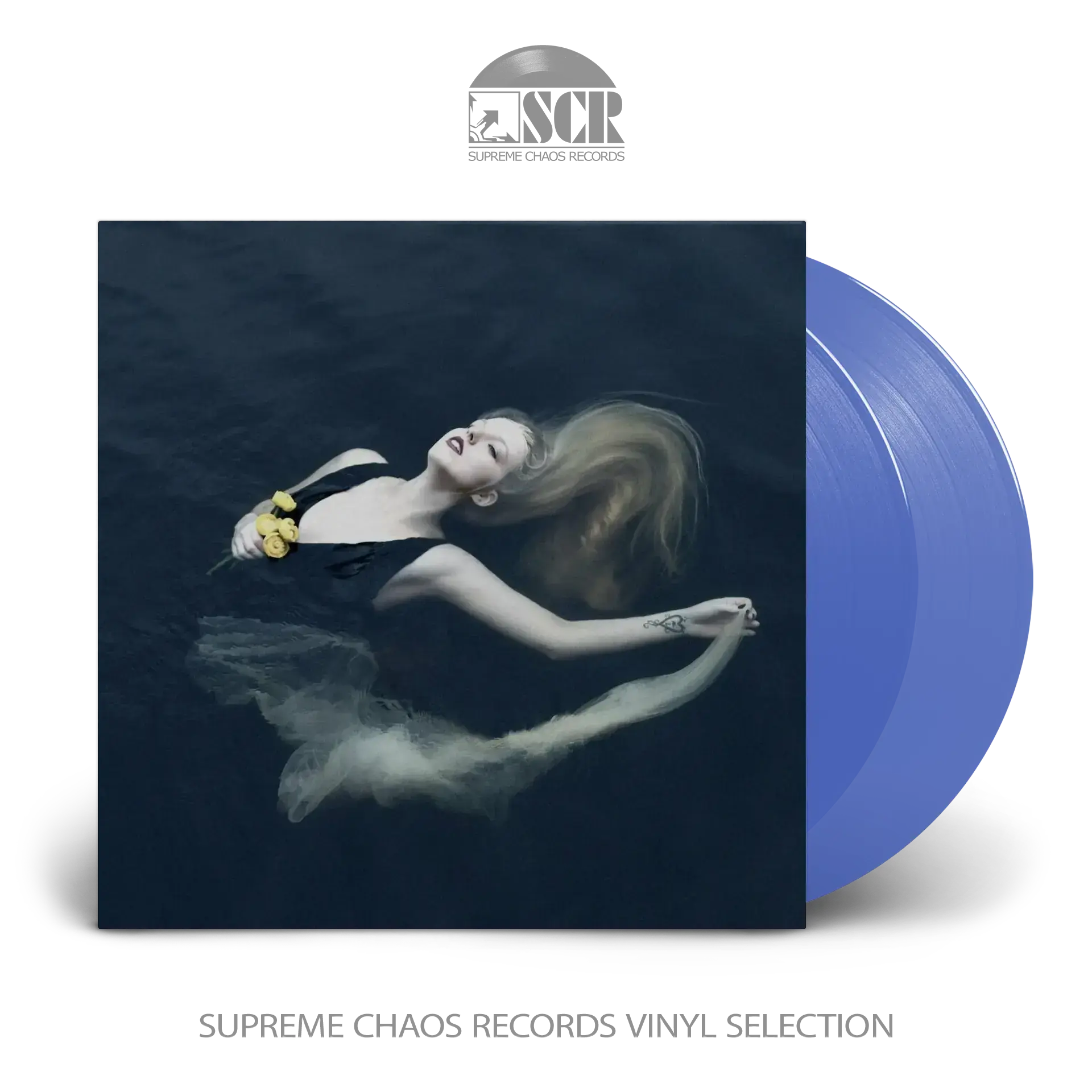 SYLVAINE · Silent Chamber, Noisy Heart | TRANSLUCENT BLUE 2LP (Hard Rock/Folk/Ambient/Post Metal Vinyl)
