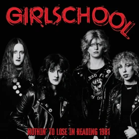 GIRLSCHOOL - Nothin' To Lose In Reading 1981 [RED/WHITE SPLATTER LP] (Hard Rock Vinyl) · Bild 1