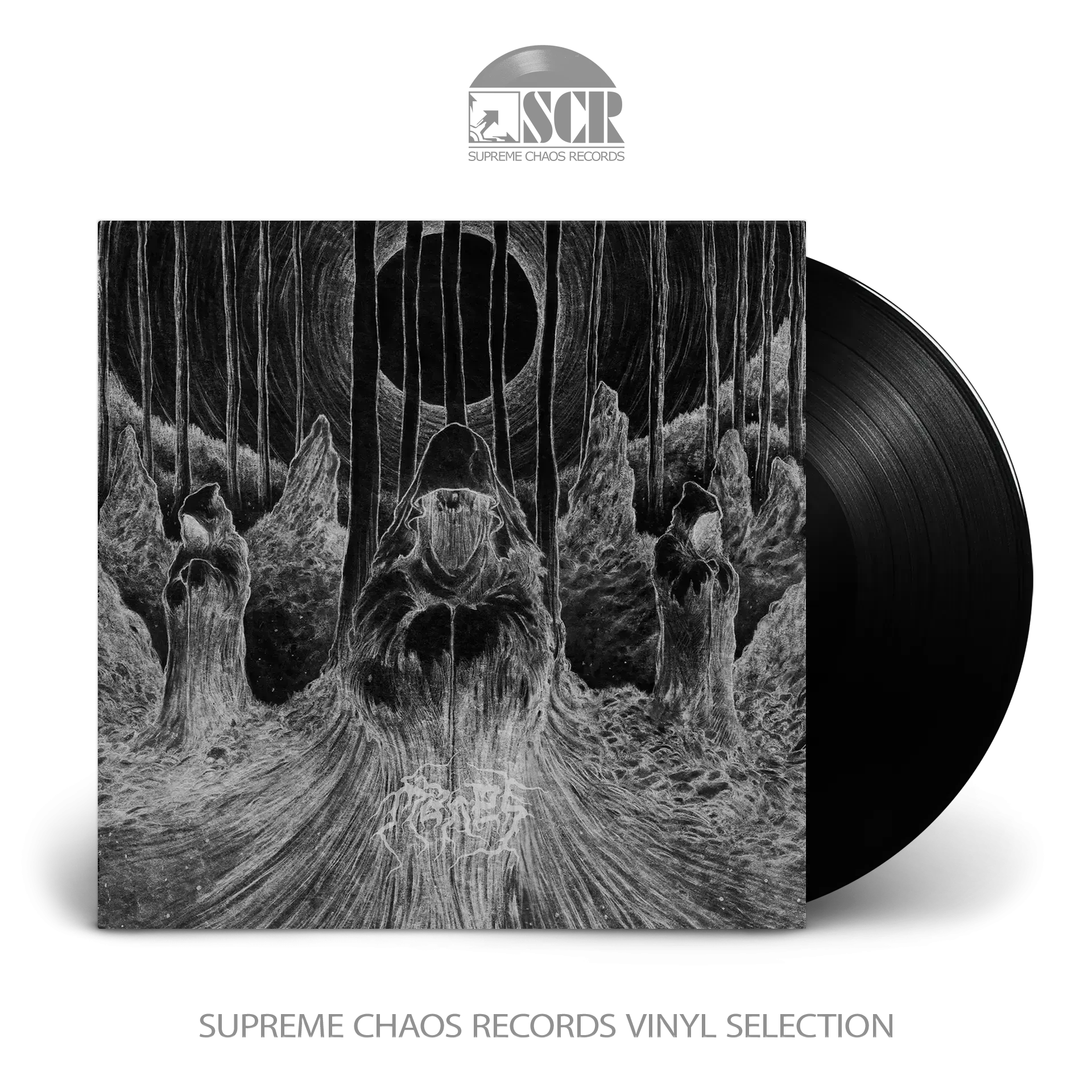 MANES · Svarte Skoger | BLACK LP (Black Metal Vinyl)