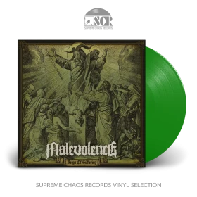 MALEVOLENCE · Reign Of Suffering (Re-Issue 2023) | TRANSPARENT GREEN VINYL (Hardcore Vinyl)