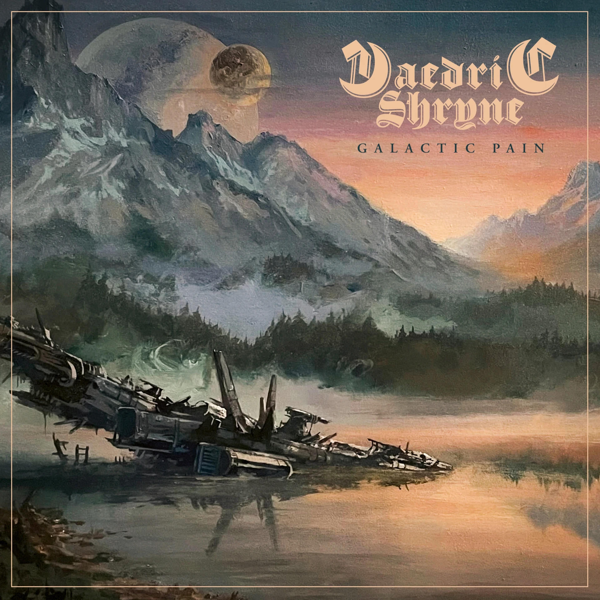 DAEDRIC SHRYNE · Galactic Pain | DIGIPAK CD (Heavy Metal CDs)