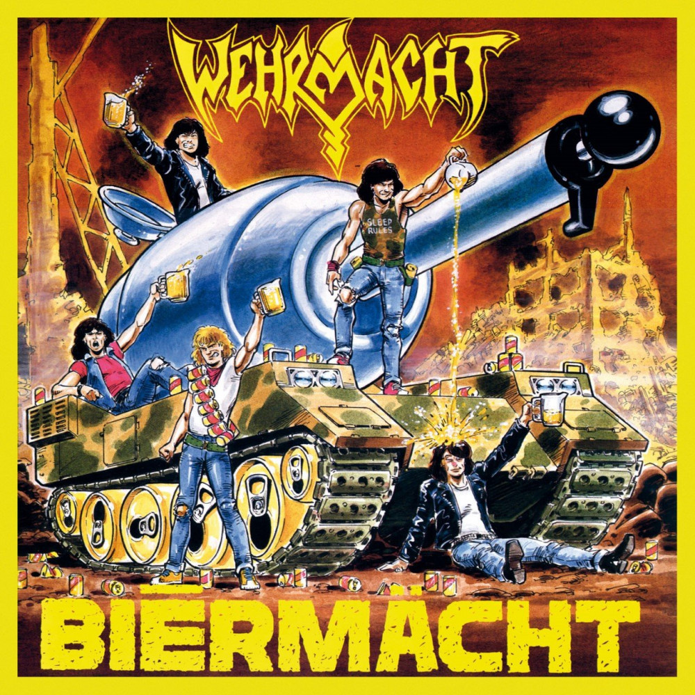 WEHRMACHT · Biermächt | BLACK LP (Thrash Metal Vinyl) · Bild 1
