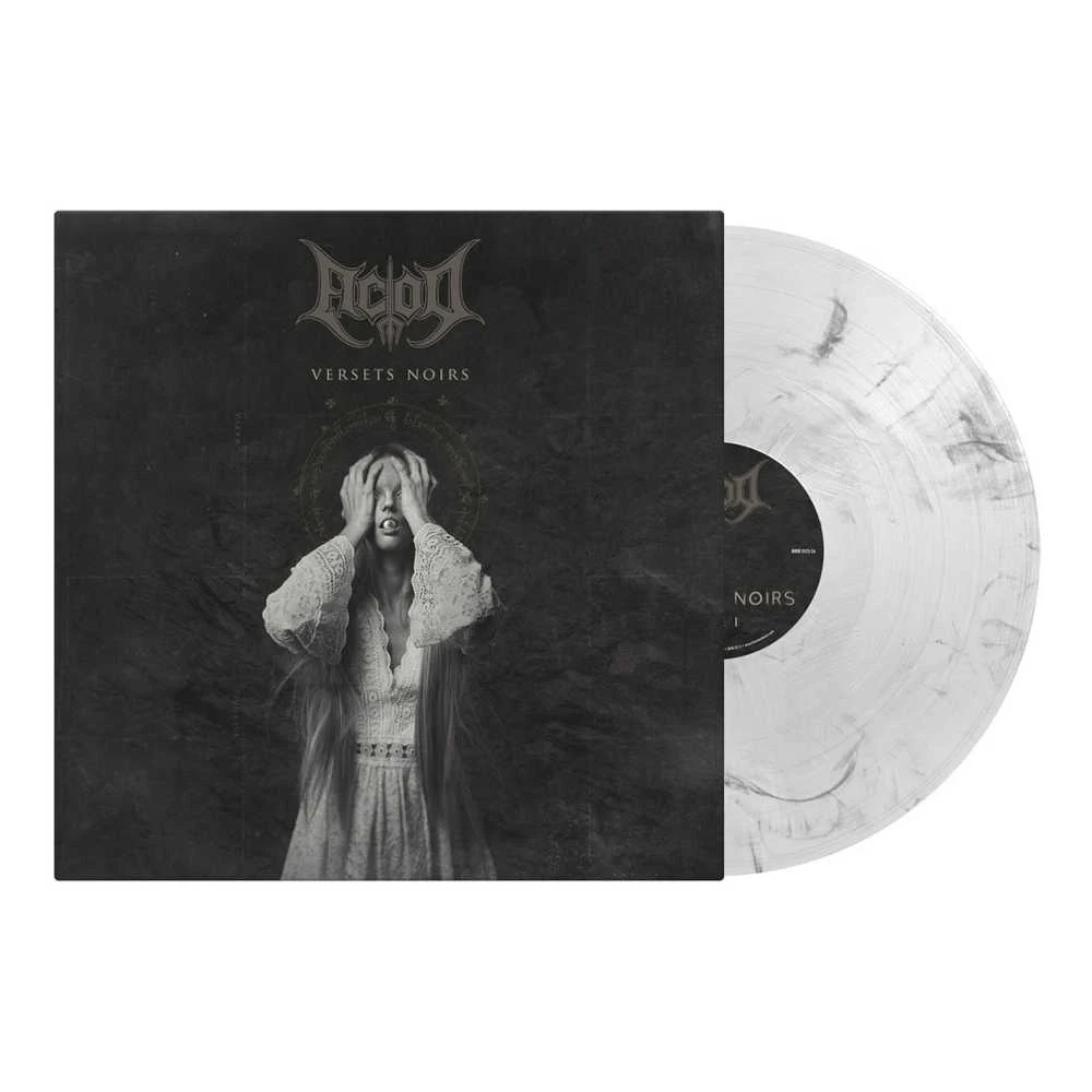 ACOD · Versets Noirs (Alternate Cover) | CLEAR/BLACK MARBLED LP (Black Metal Vinyl)