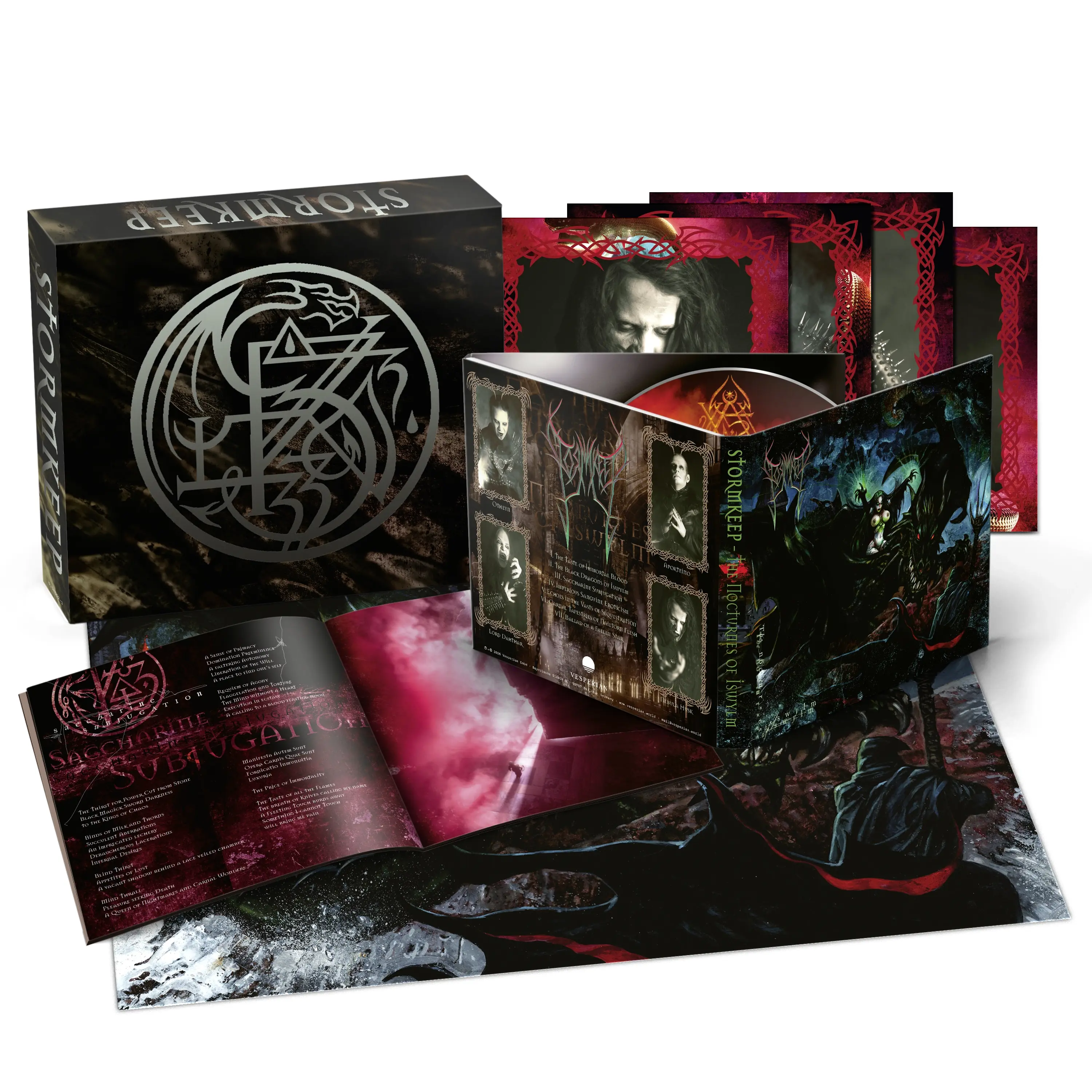 STORMKEEP · The Nocturnes Of Iswylm | CD BOXSET (Black Metal CDs)