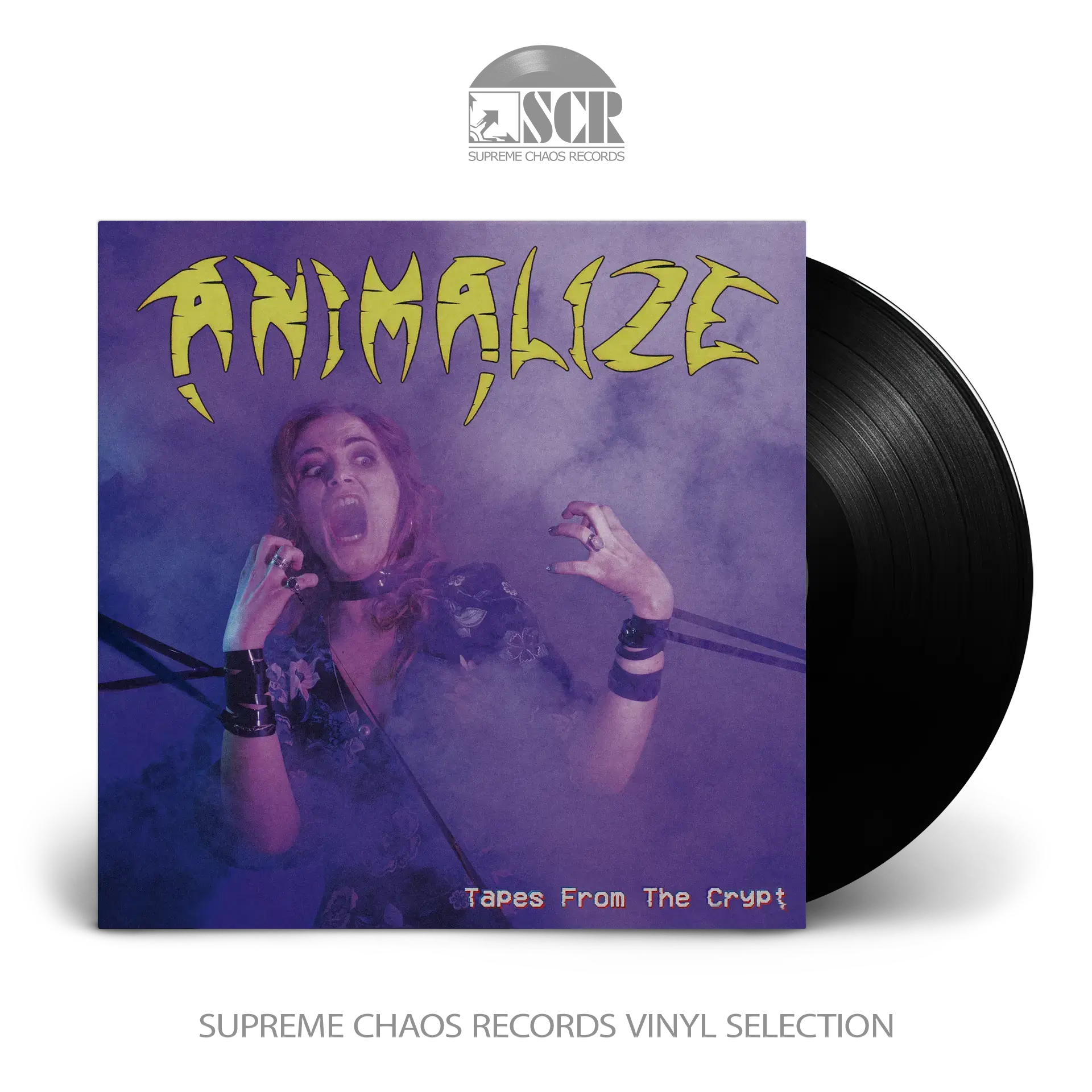 ANIMALIZE · Tapes From The Crypt | BLACK LP (Heavy Metal Vinyl)