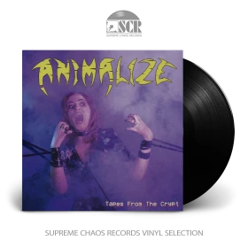 ANIMALIZE · Tapes From The Crypt | BLACK LP (Heavy Metal Vinyl)