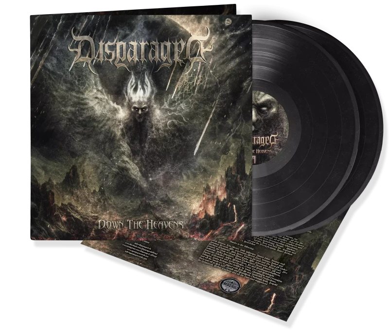 Disparaged · Down The Heavens | Black 2LP
