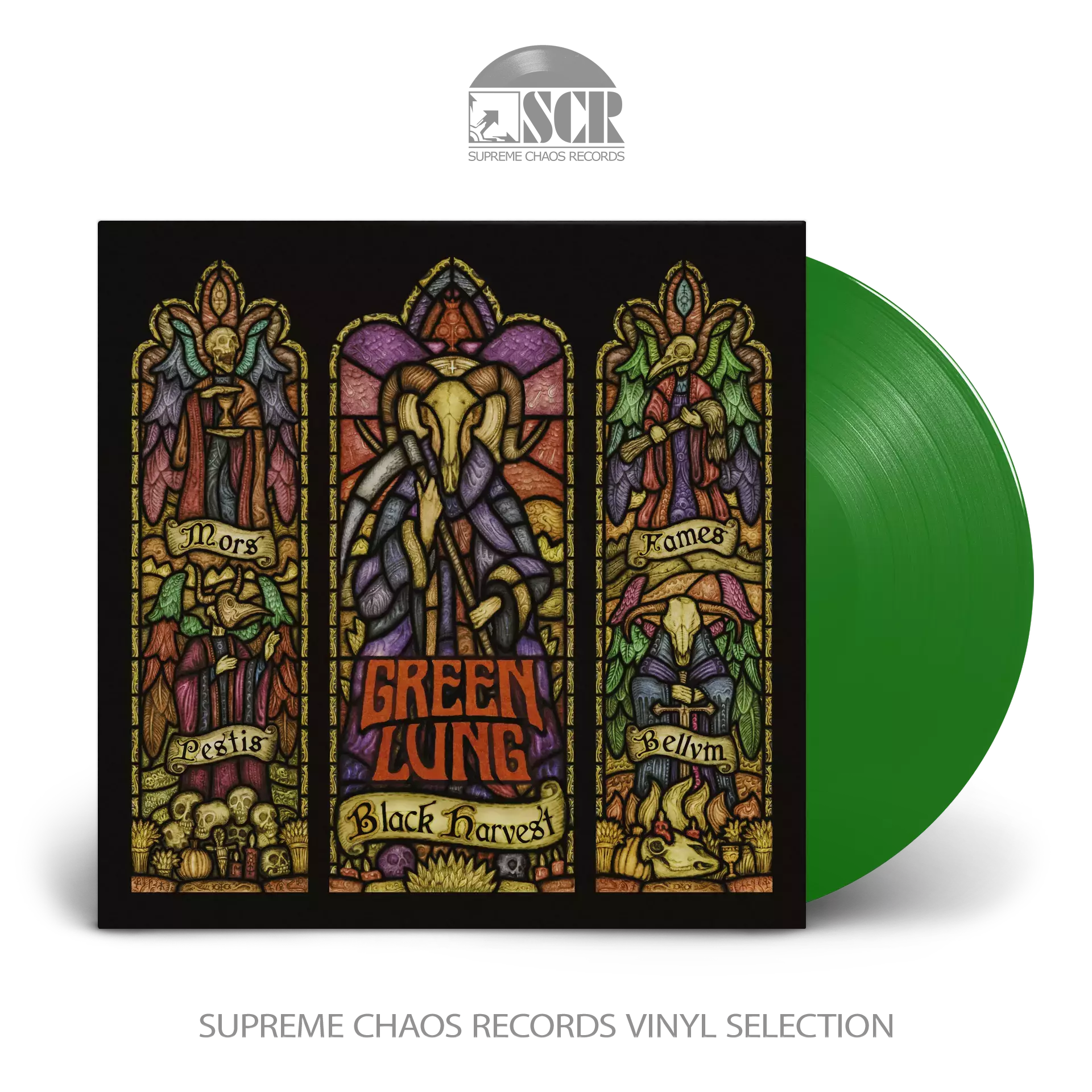 GREEN LUNG · Black Harvest | GREEN LP (Psychedelic Rock Vinyl)