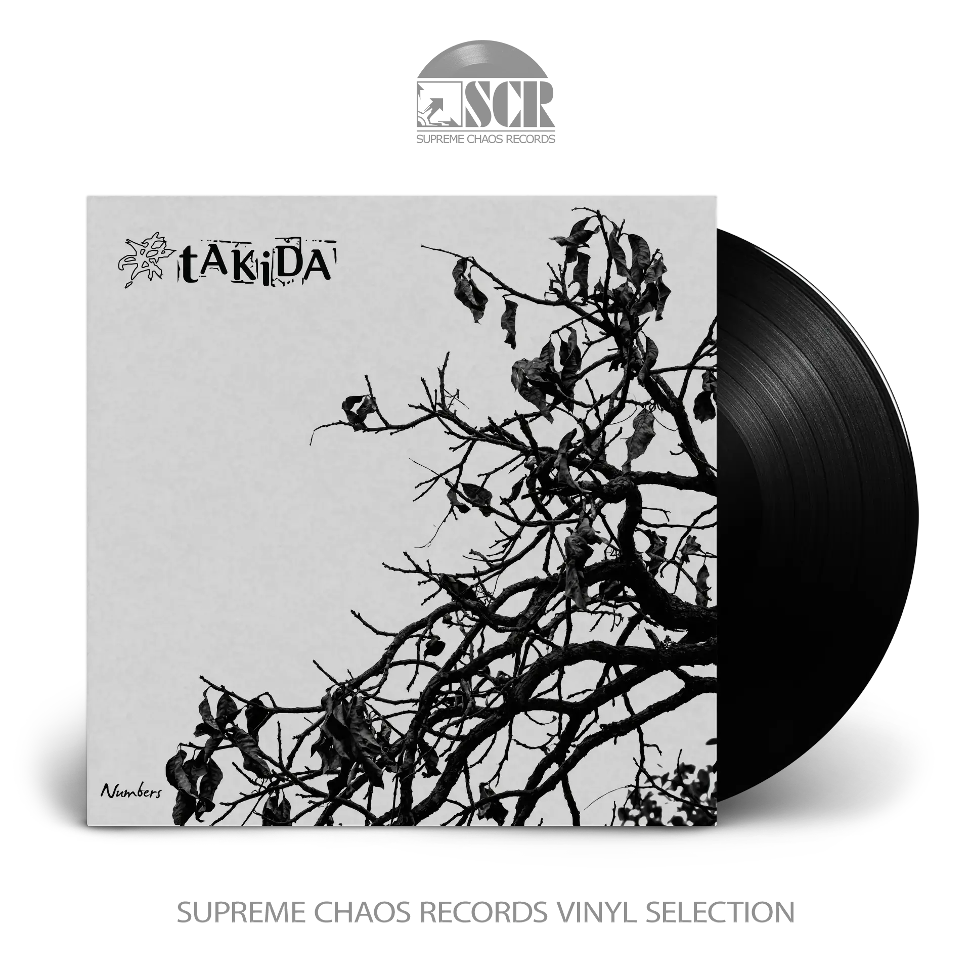 TAKIDA · Numbers | BLACK LP (Pop Rock Vinyl)