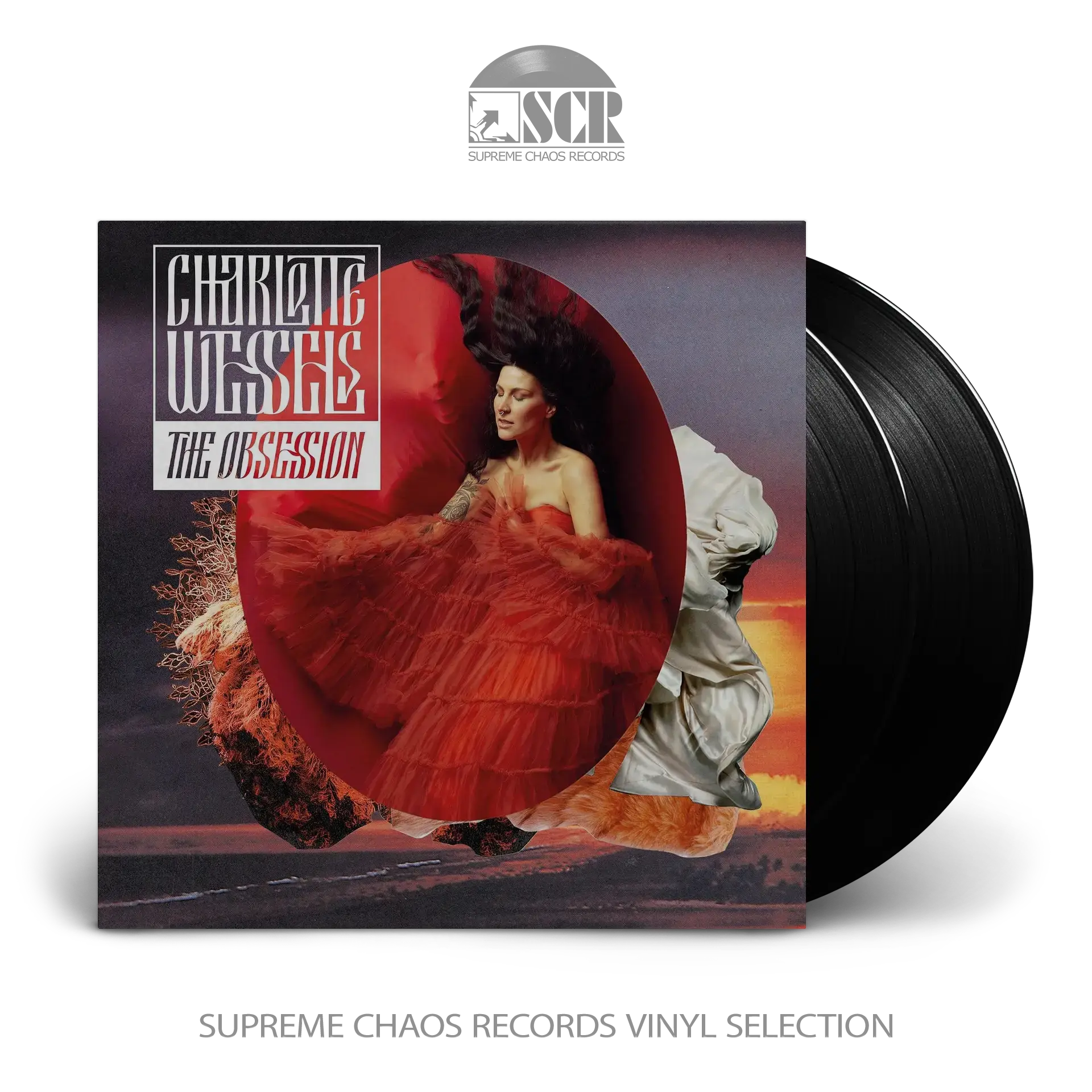 CHARLOTTE WESSELS · The Obsession | RECYCLE BLACK 2LP (Progressive Rock Vinyl)