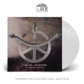CARCASS · Heartwork - Ultimate Edition | WHITE 2LP (Death Metal/Melodic Death Metal Vinyl)